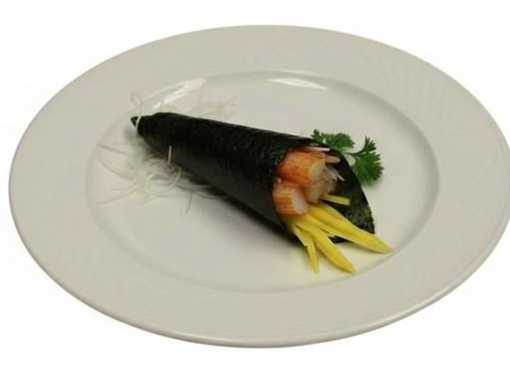 Mango Crab Meat Hand Roll