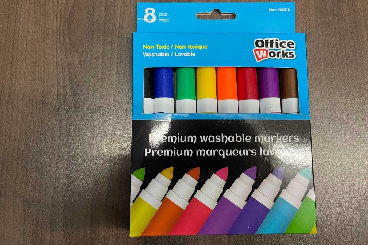 Premium Markers Washable 8pk (8 pcs )