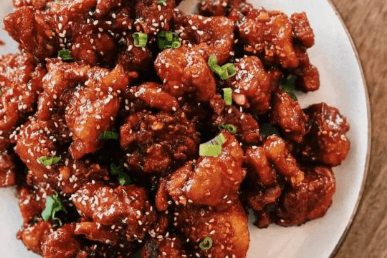 Honey Garlic Chicken (Dry)