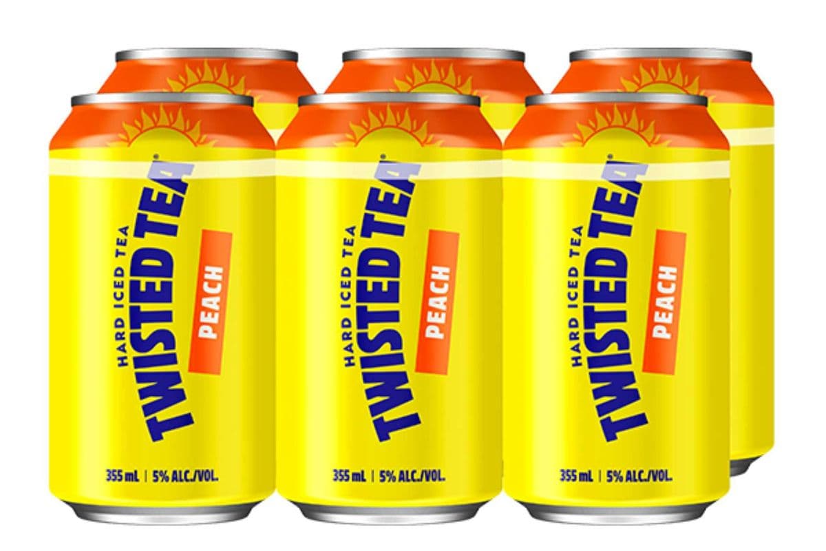 Twisted Tea Peach (6 x 355 ml)