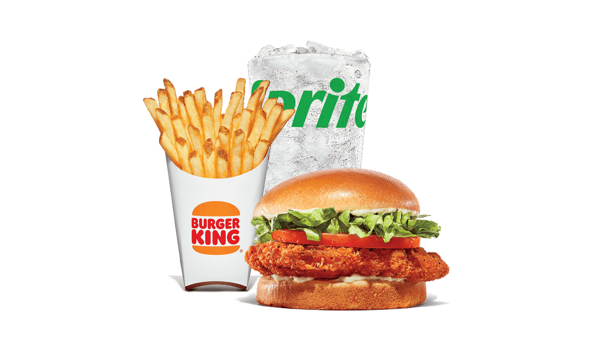 Spicy Crispy Chicken Sandwich Large Combo