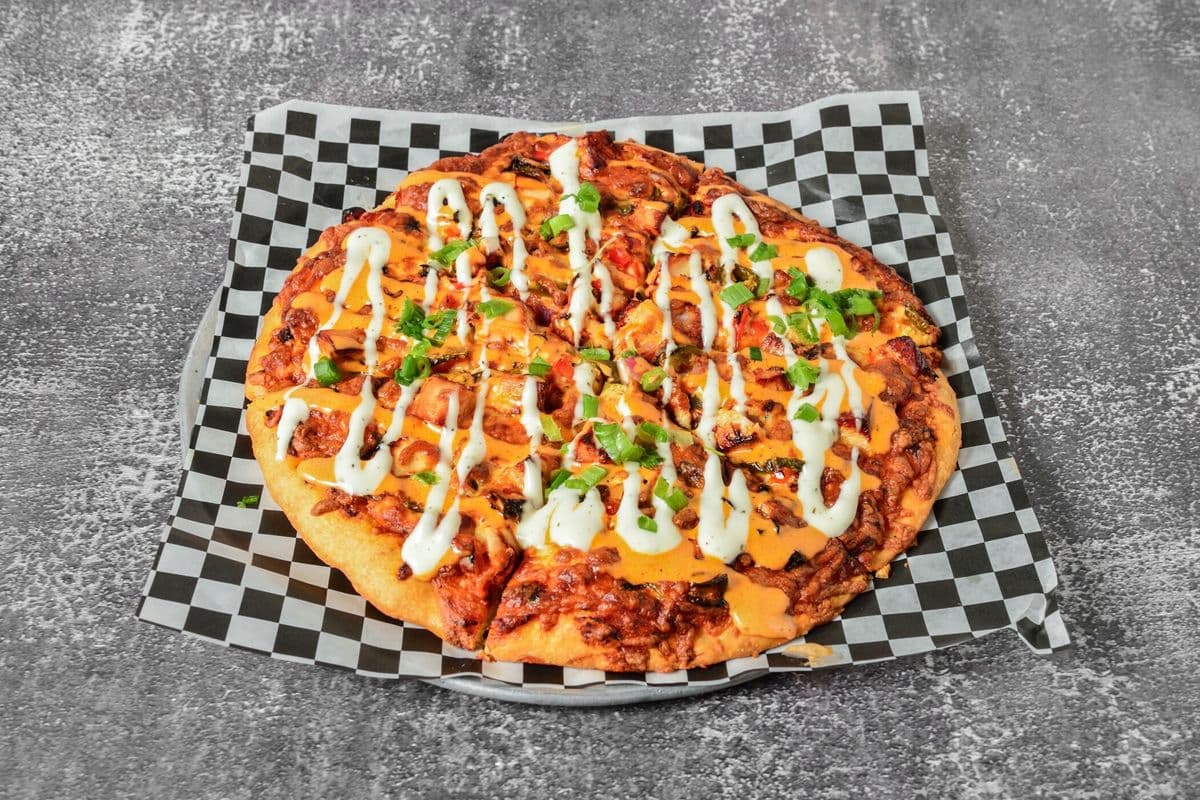 Spicy Buffalo Chicken Pizza