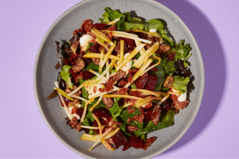 Salade croquante fruitée