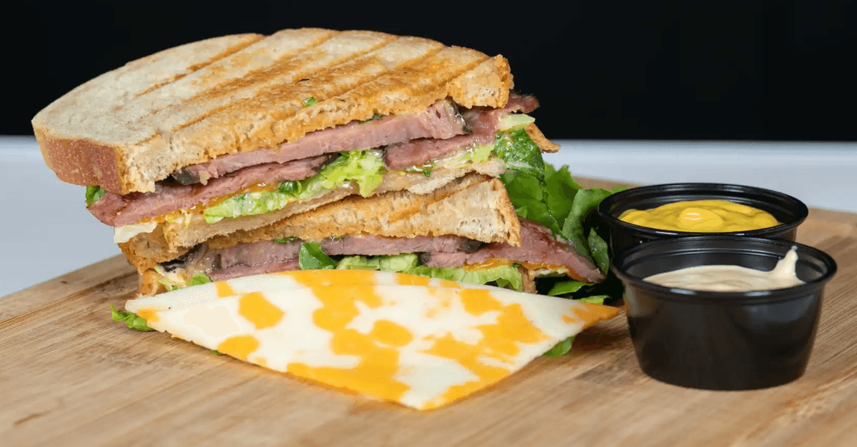 Montreal Smoked Beef Panini
