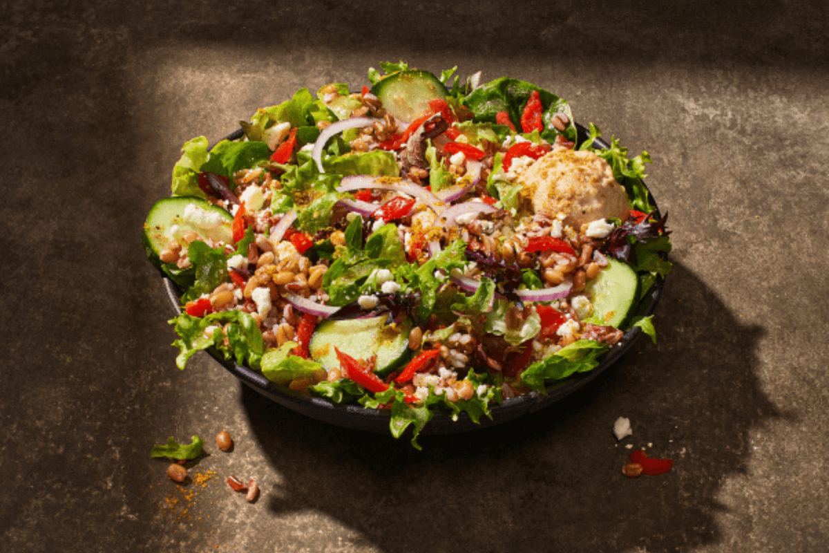 Mediterranean Greens with Grains