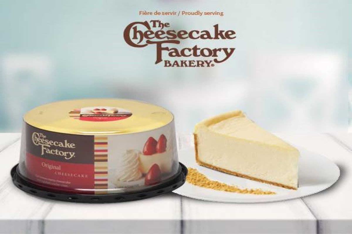 Le Cheesecake Factory Bakery original 6” / 6" The Cheesecake Factory Original (Plain) Cake