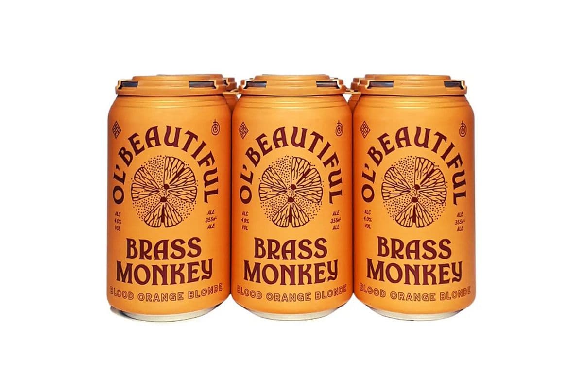 Brass Monkey Blood Orange (1 x 6 Pack)