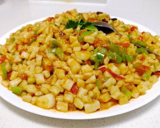 Nouilles coupées au couteau / Knife Cut Noodles