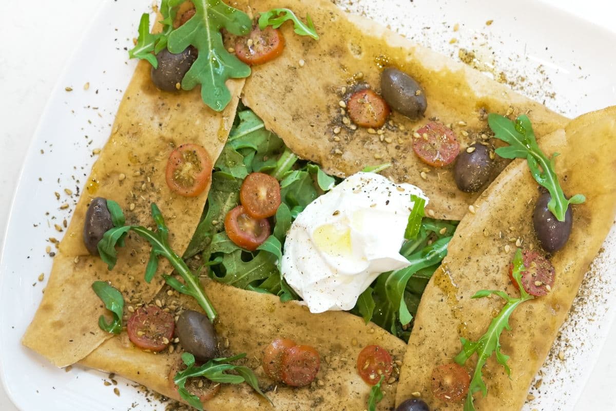 Labneh Crepe