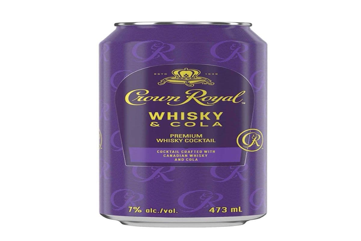 CROWN ROYAL WHISKY & COLA 473 ML (1 x 473ML)