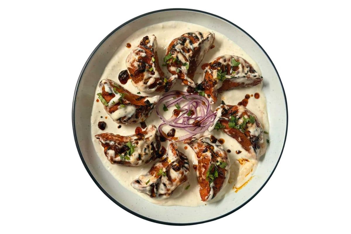 Tandoori Creamy Garlic Momos
