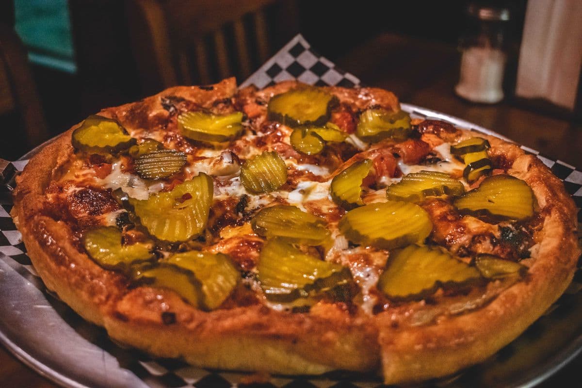 Small Cheeseburger Pizza