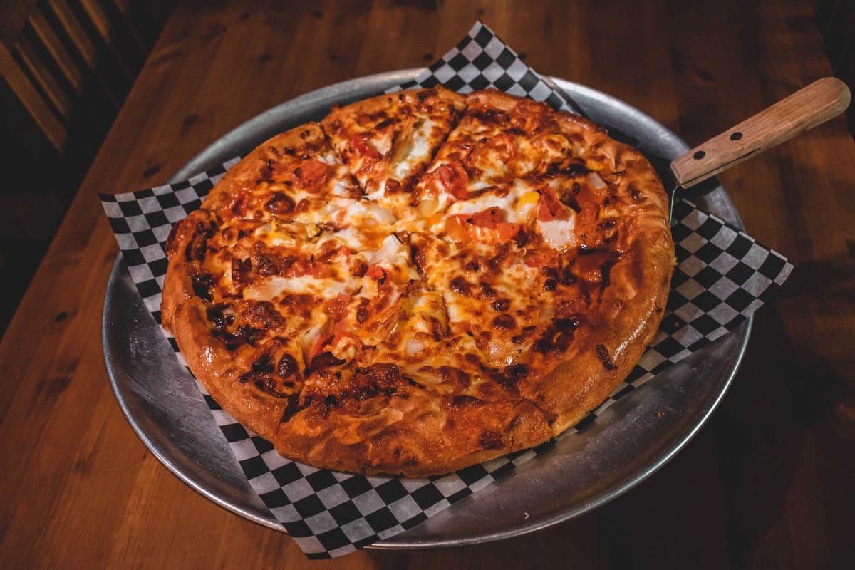 Small Buffalo Chicken Pizza