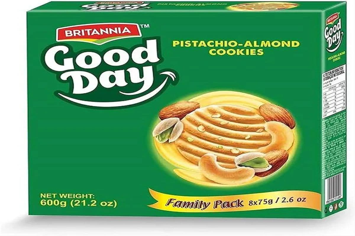 Britannia Good Day Pista and Almond Cookies (600g)