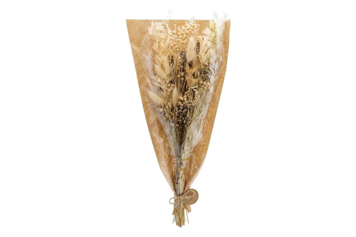 White Dried Flower Bouquet - Small