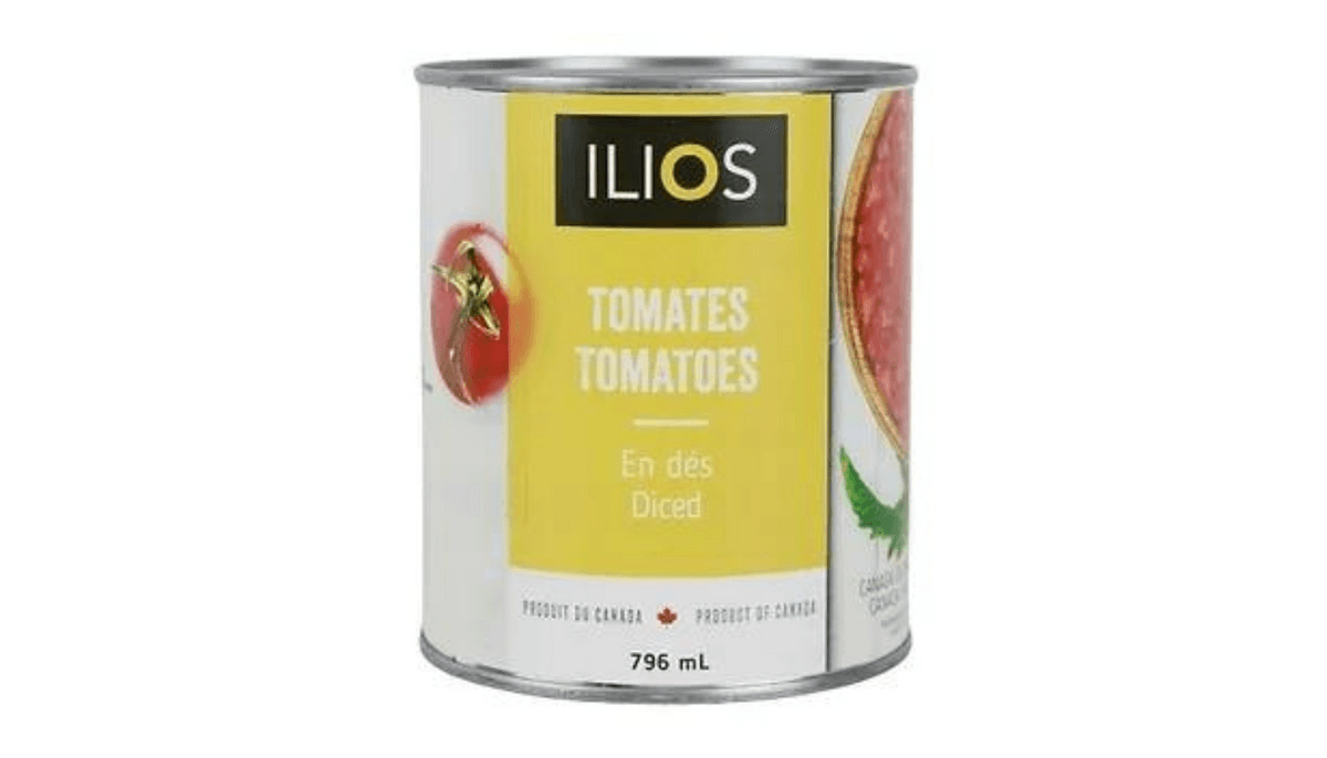 Ilios Tomates En Dés 796mL / Ilios Diced Tomatoes 796mL