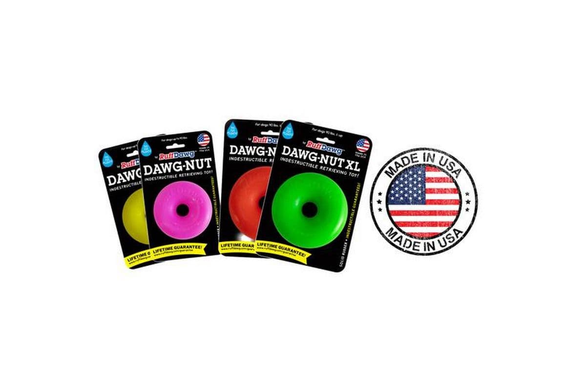 Ruff Dawg - Indestructible Ring Dog Toy - Regular