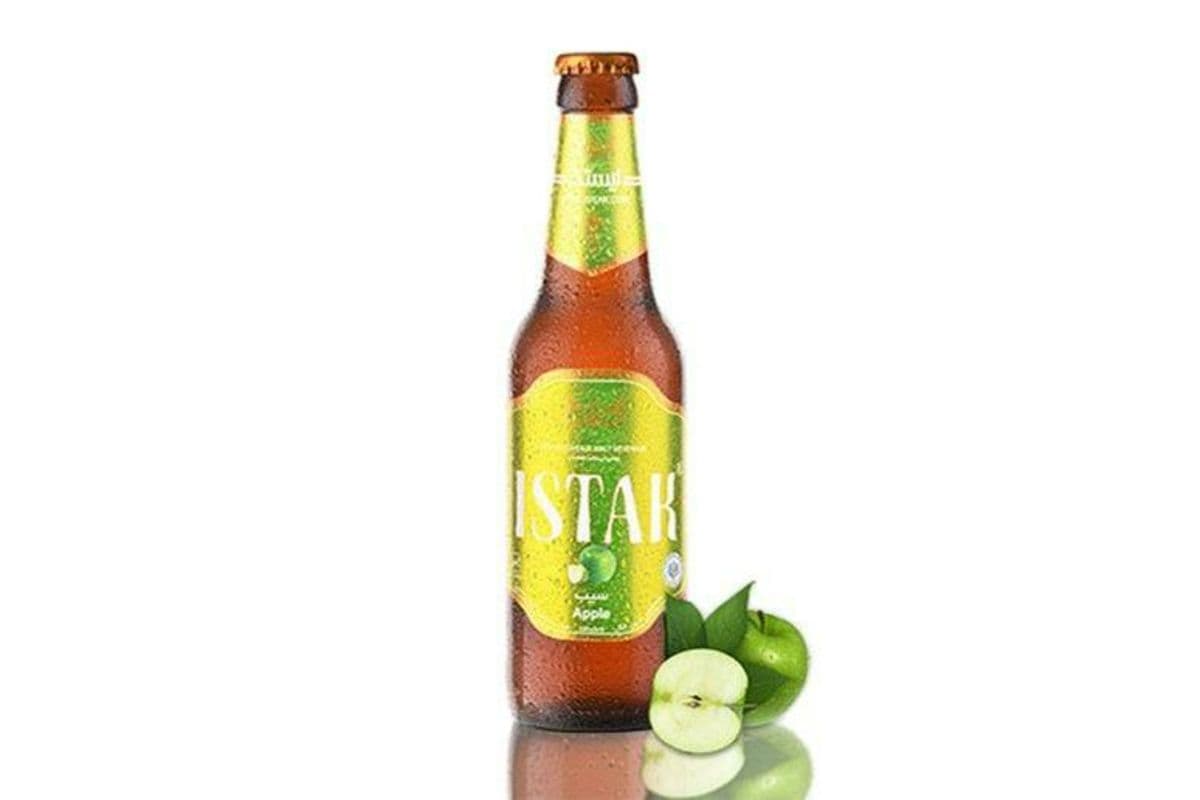 Istak • Apple Non-Alcoholic Malt Drink / Boisson Maltée Sans Alcool Aux Pommes (320ML)