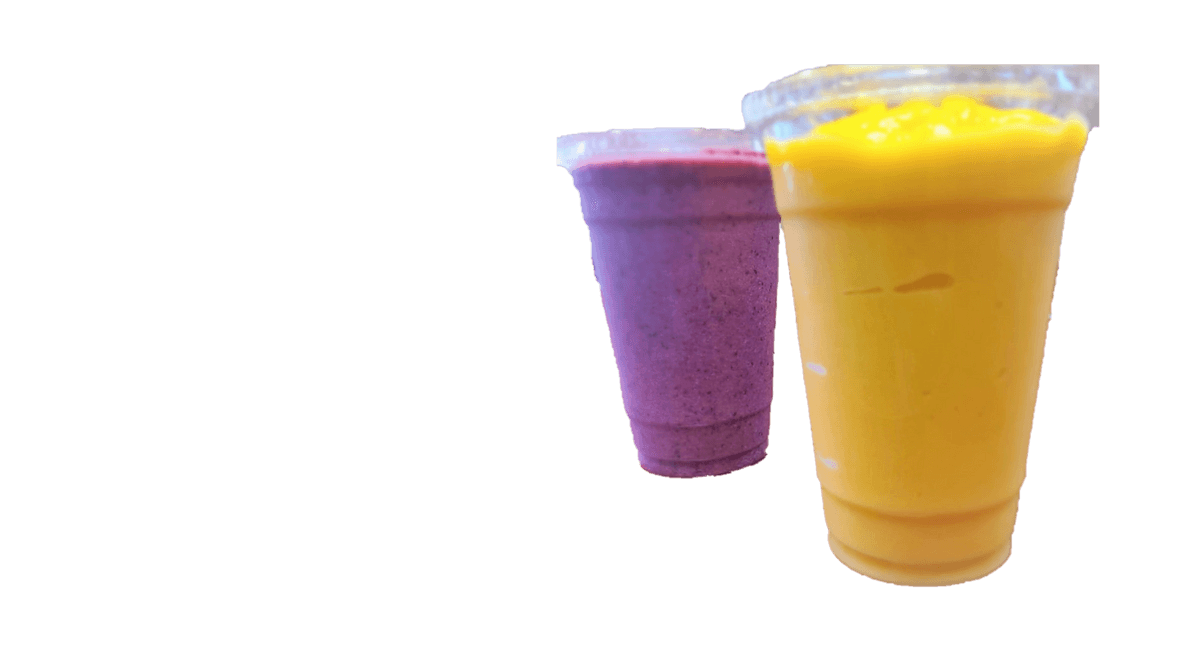 Smoothie aux bleuets et à la banane / Blueberry-Banana Smoothie