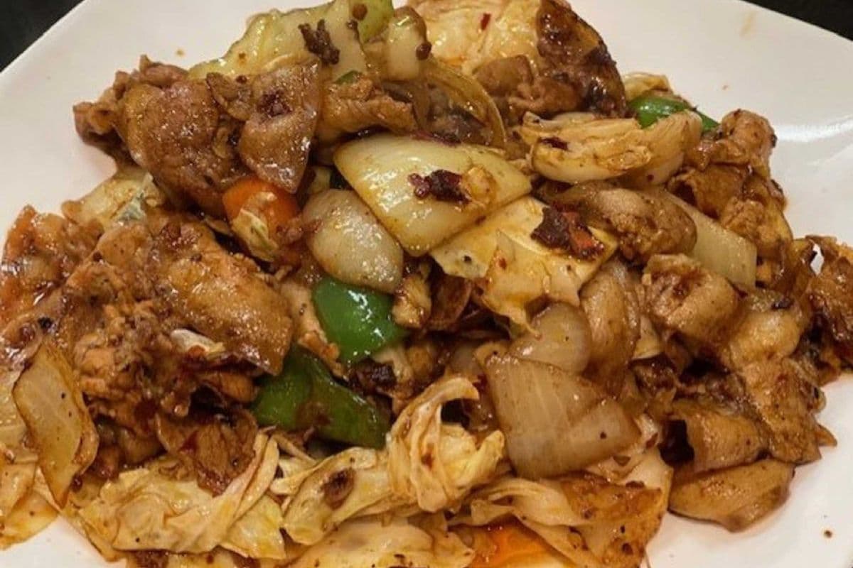 P2. Szechuan Marbled Pork and Cabbage