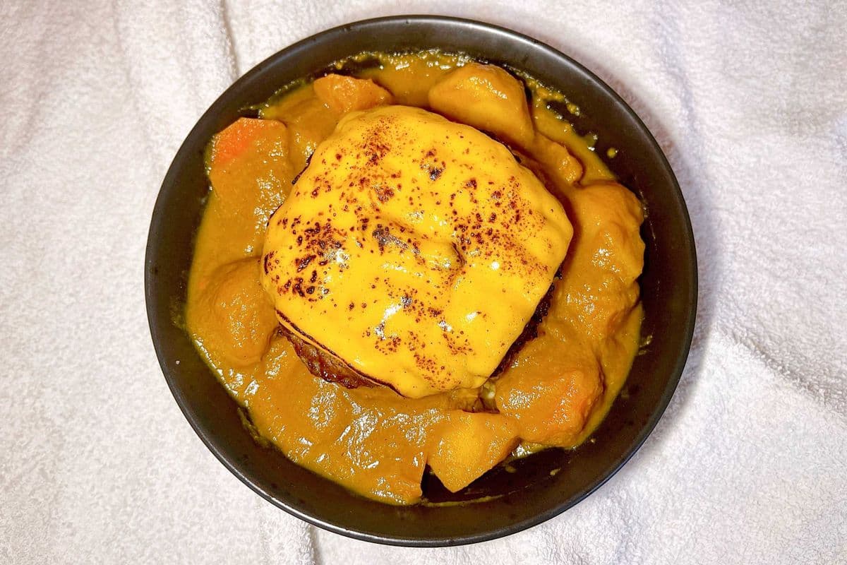 Cheese Burger Curry