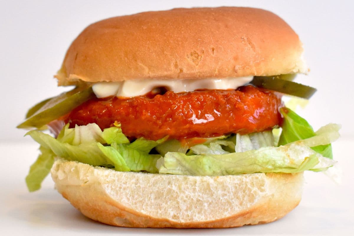 Buffalo Polo 'Chicken' Burger