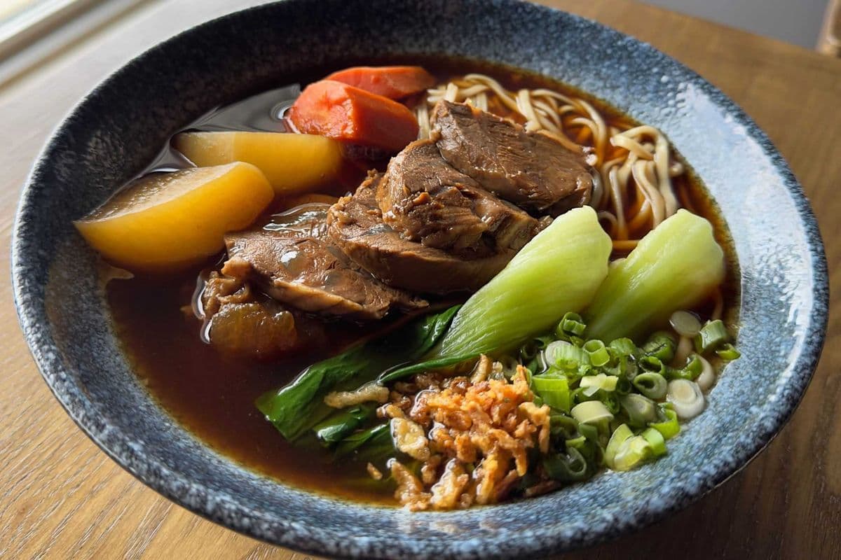 Braised Beef with Noodle Soup