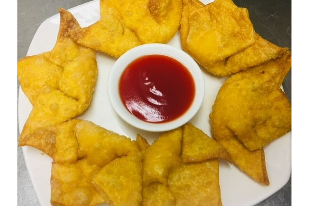Crab Meat and Cream Cheese Wonton (4 pcs)