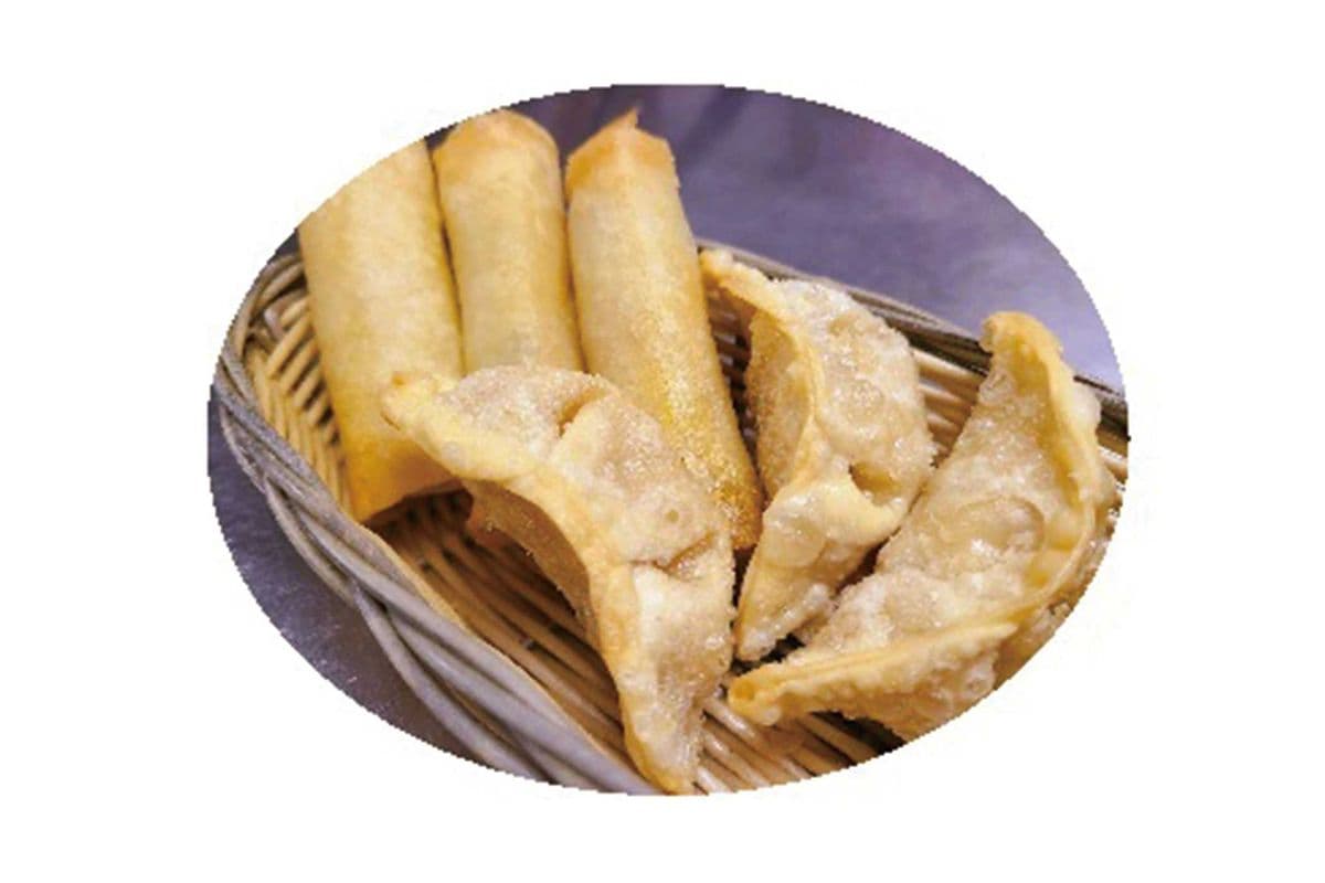 Spring roll & Gyoza combo