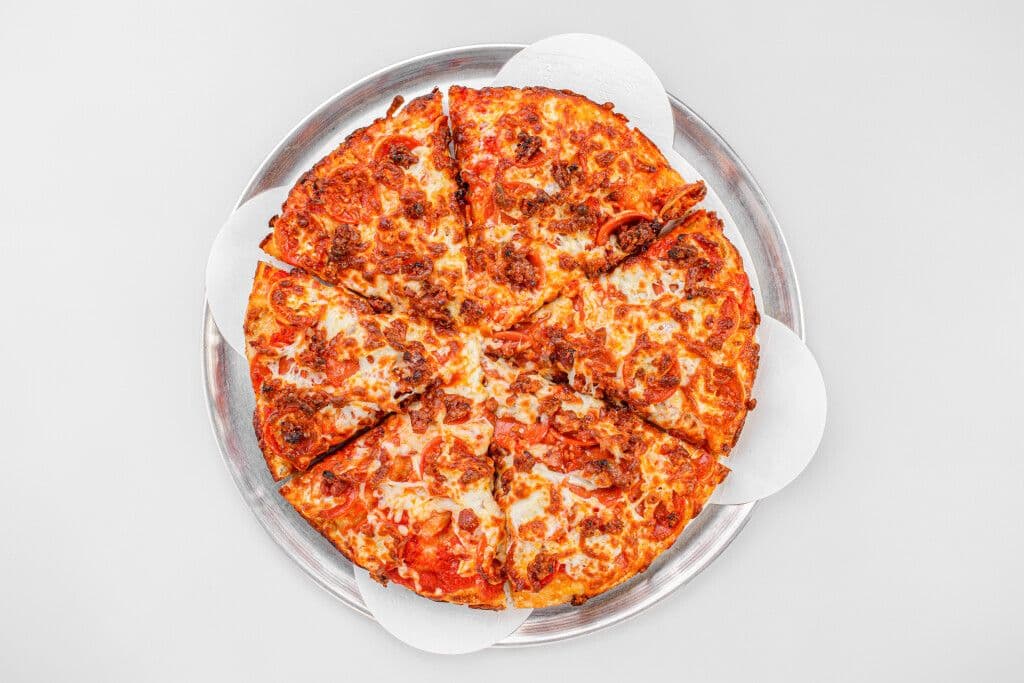 10" Classic Pepperoni + Bacon Pizza