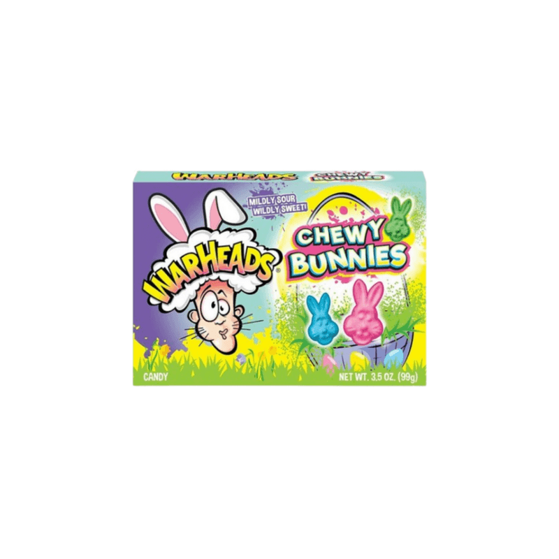Warheads Easter Chewy Bunnies Theatre Box - USA (3.5oz)