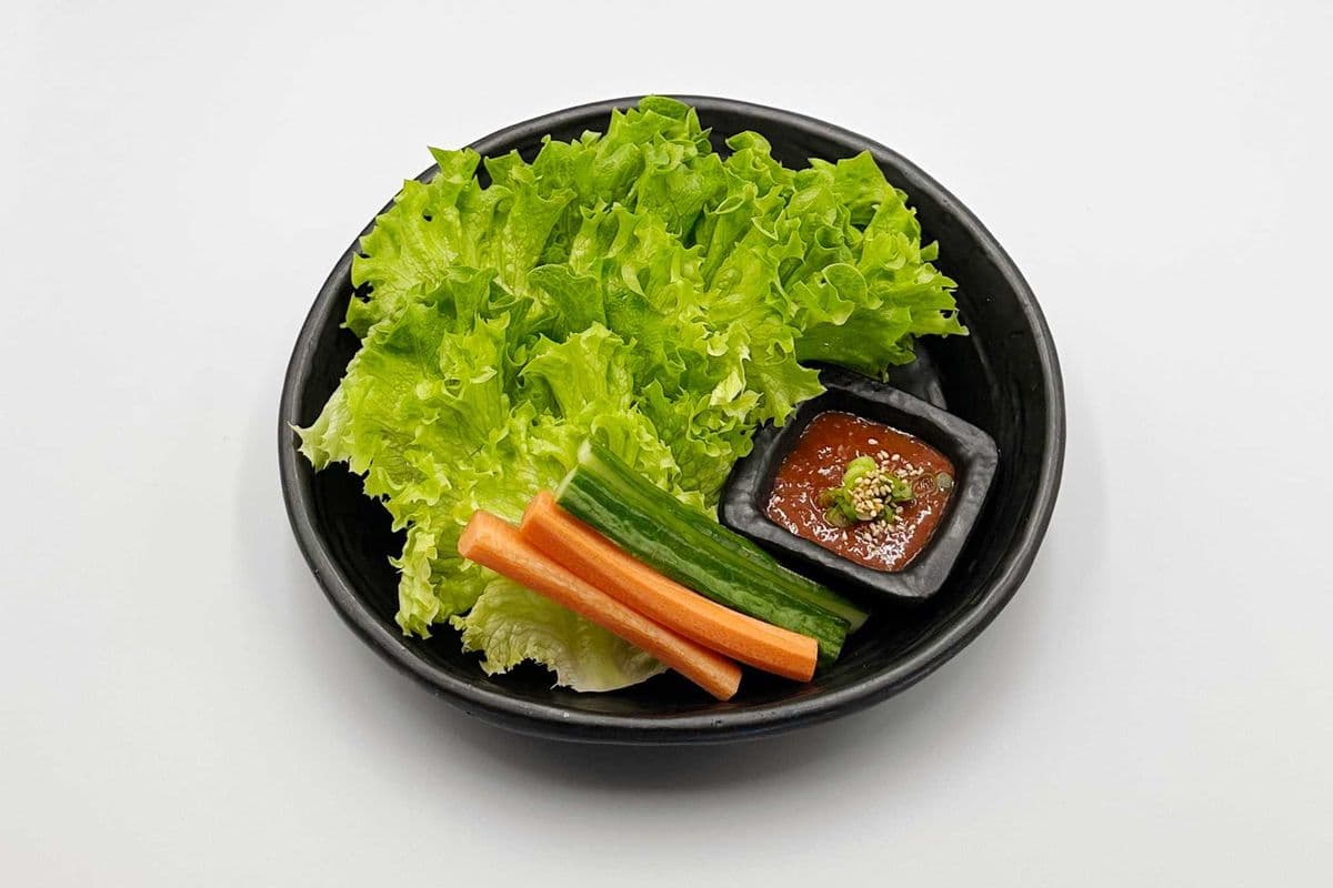 Lettuce with Ssamjang Dip