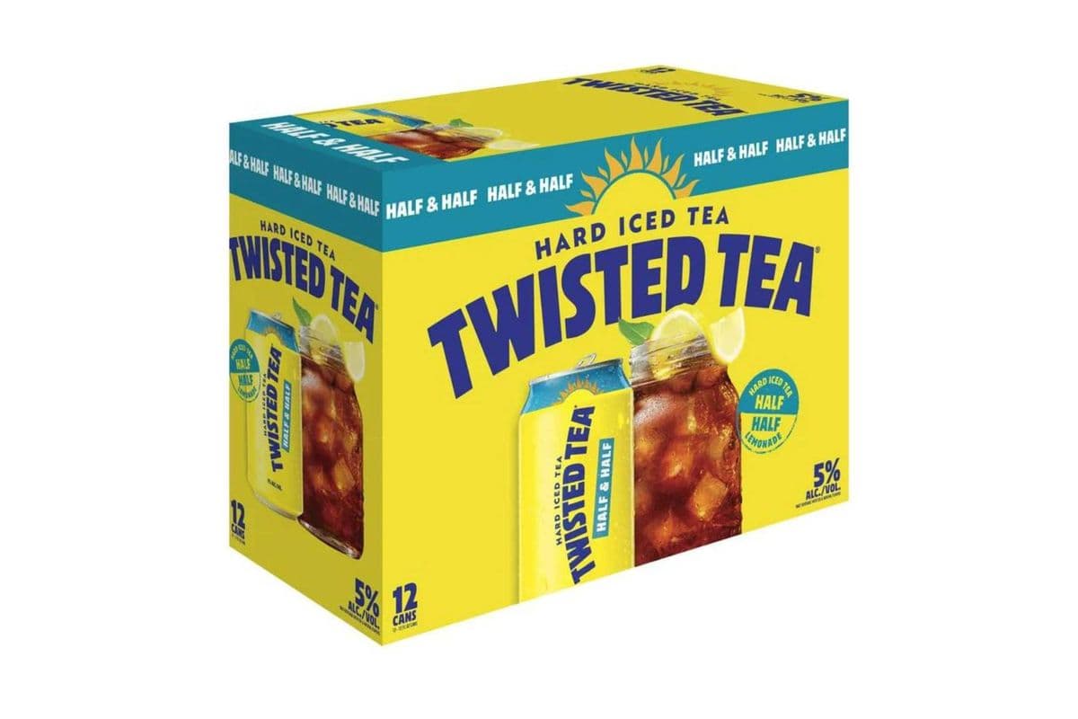 Twisted Tea Half and Half Iced Tea 12 Pack (12 Packs) (12 x 355ML)