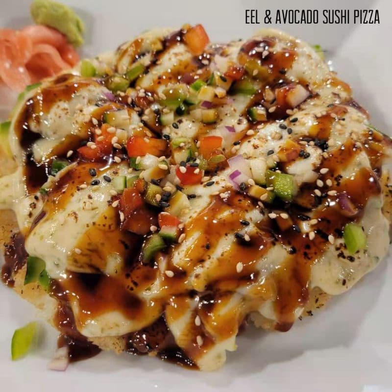 BBQ Eel Sushi Pizza (6")