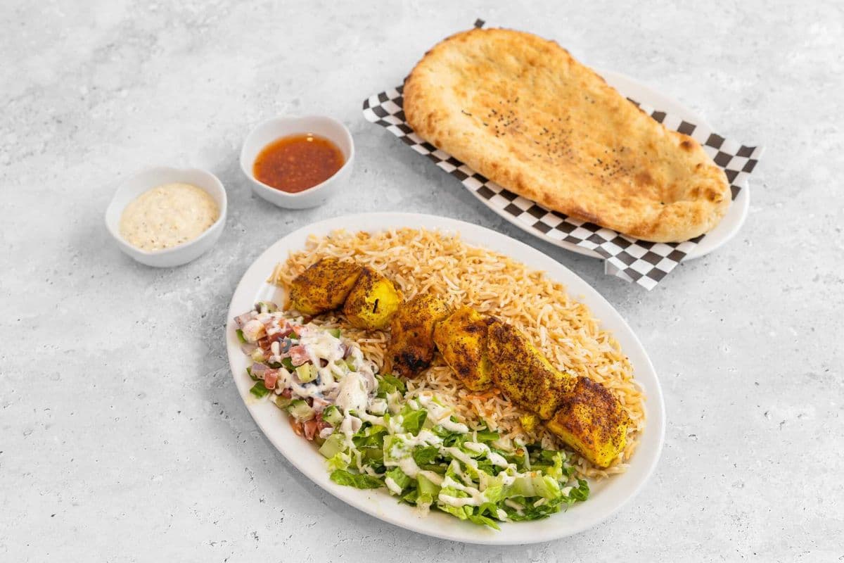 Chicken Breast Meal (Single Skewer)