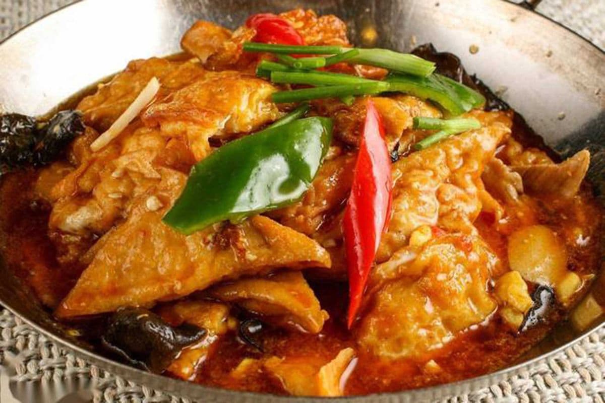 9. Homemade Tofu with Pork (家常豆腐)