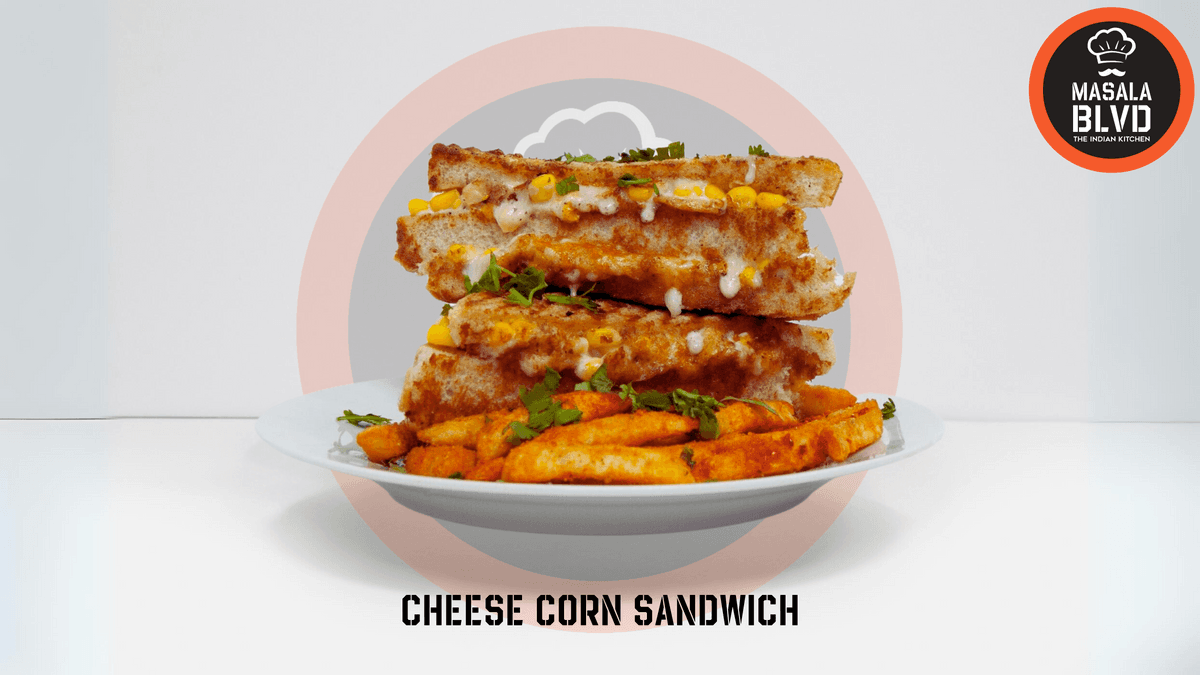 Cheese Corn Sandwich
