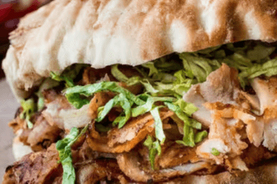 Sandwich Doner à la viande
