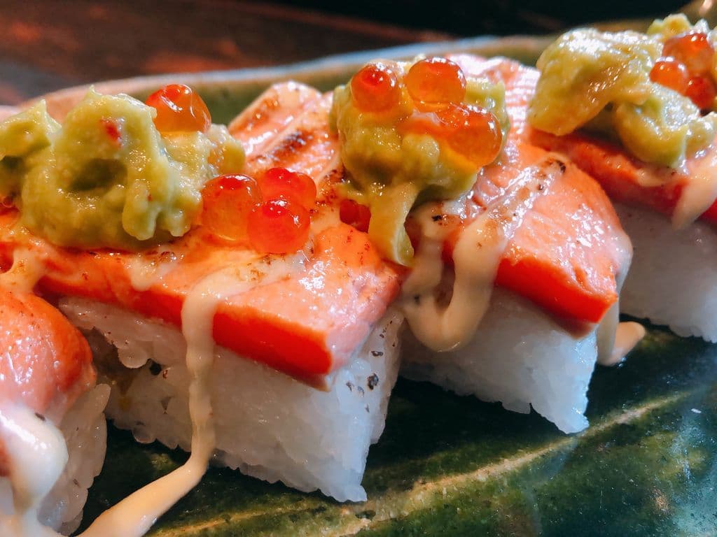 Pressed Salmon Sushi