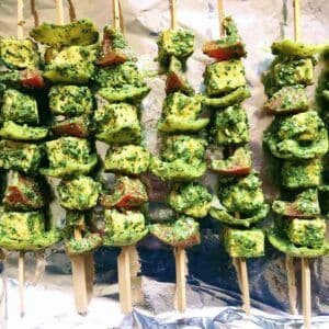 Gongura Paneer Tikka