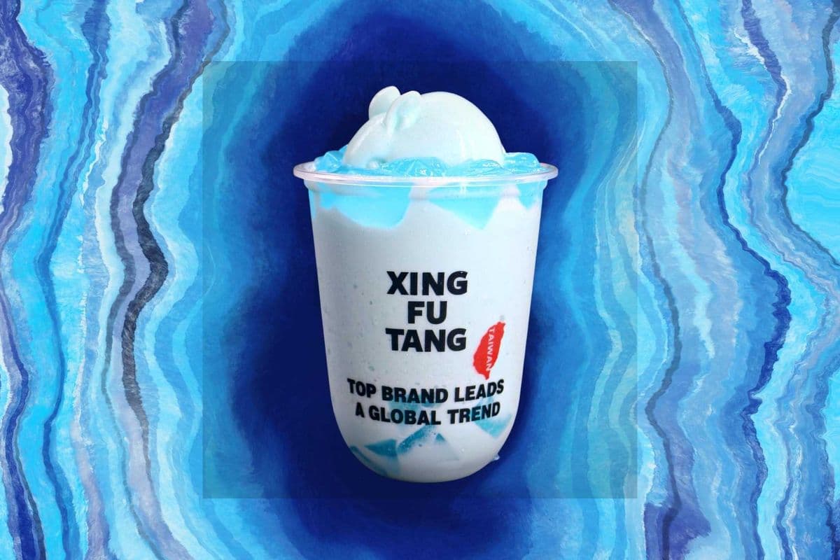Blue Coconut Yogurt Smoothie 冰山椰子酸奶奶昔 (500ml)
