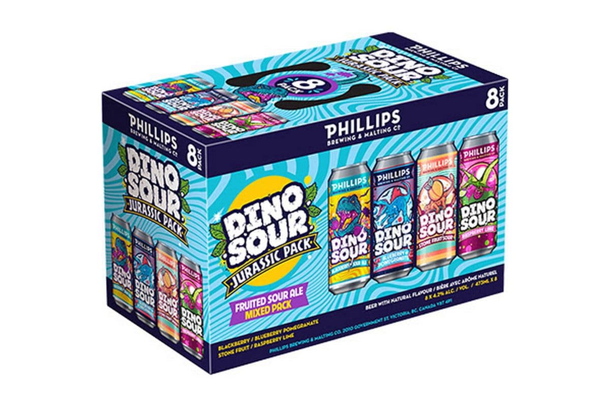 Phillips Dino Sour (8 x 473 ml)