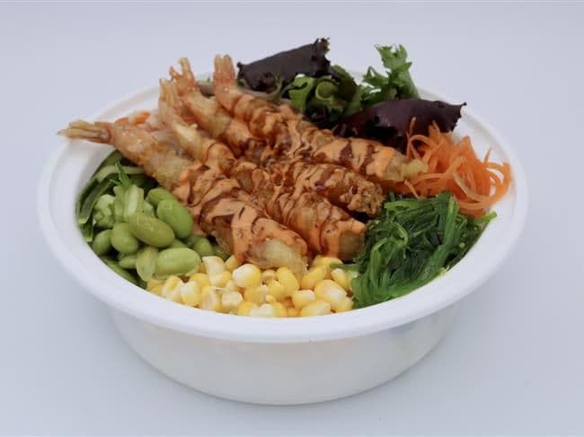 Shrimp Tempura Poke Bowl