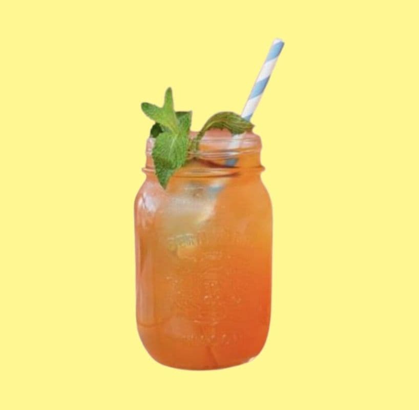 Thé glacé maison Jasmin-pêche / Peach tea