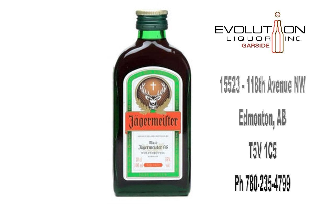 Jagermeister Herbal Liqueur 0100G (1 x 100ml Glass Bottle)