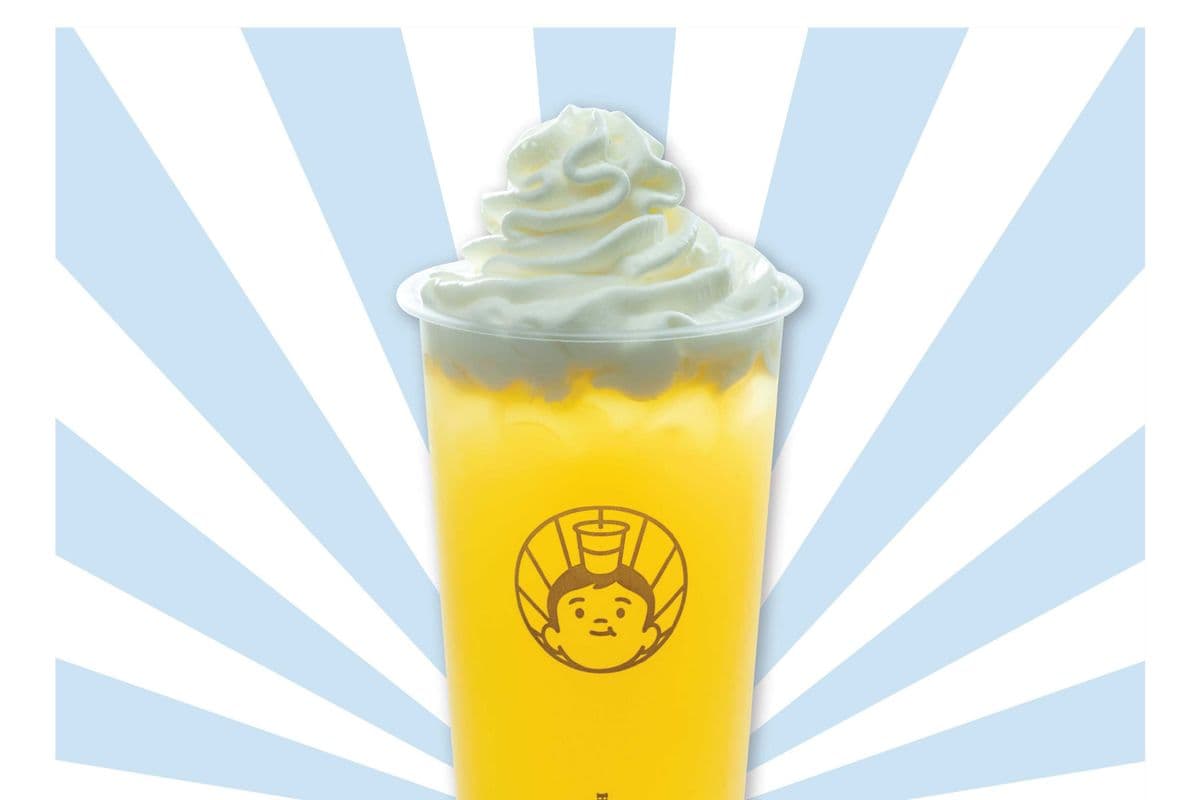 Mango Tea w Whipping Cream 雪顶芒芒