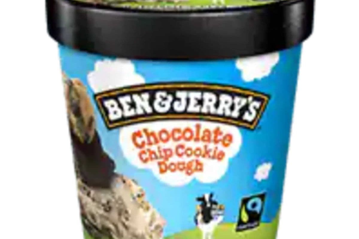 Ben and Jerry's chocolate chip cookie Dough