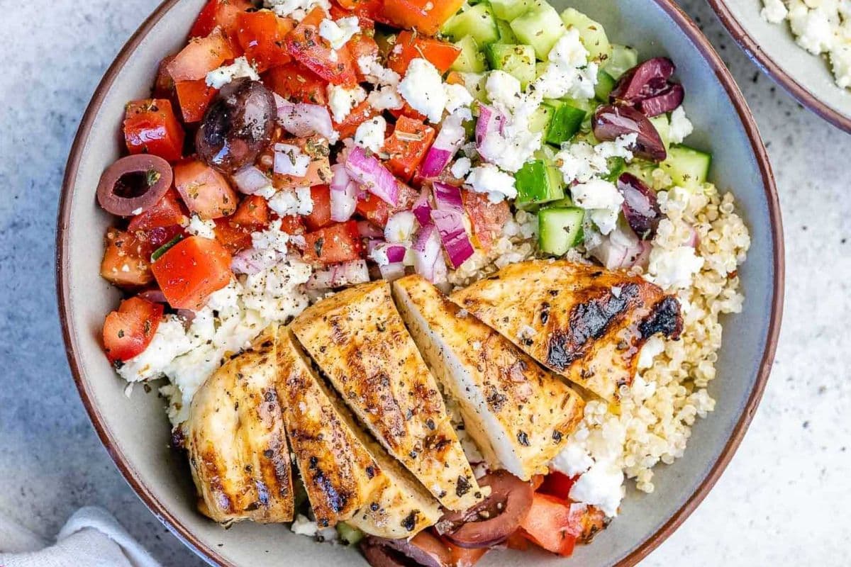 Mediterranean Chicken Bowl
