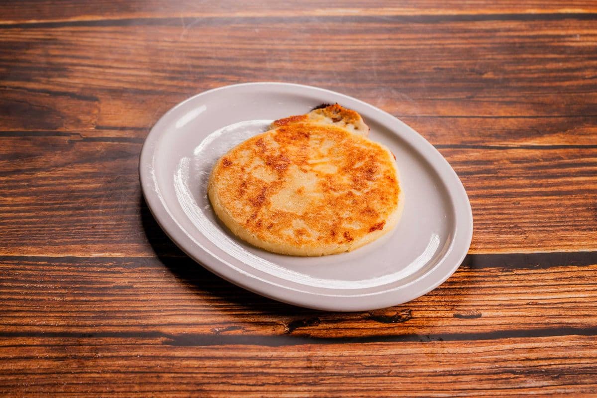 Cheese arepa-Arepa de queso