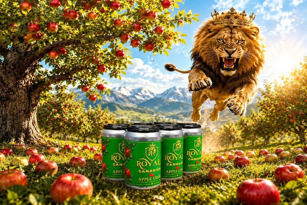 ROYAL CANADIAN APPLE CIDER (6 x 355ML)